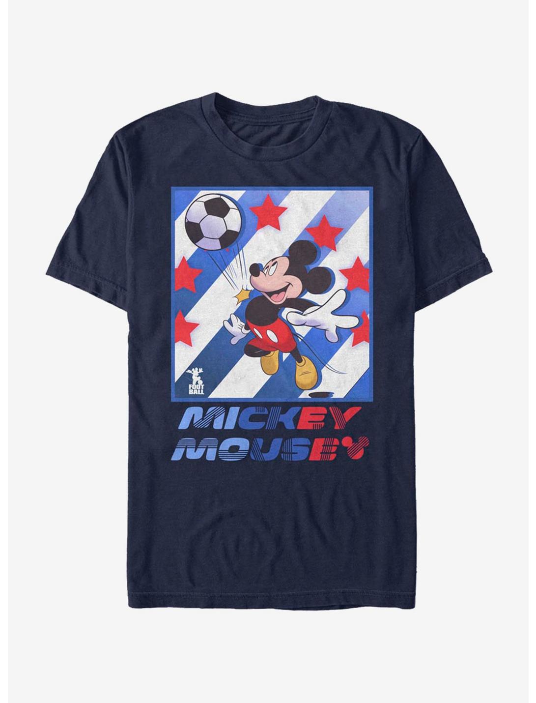 Disney Mickey Mouse Football Star T-Shirt, NAVY, hi-res