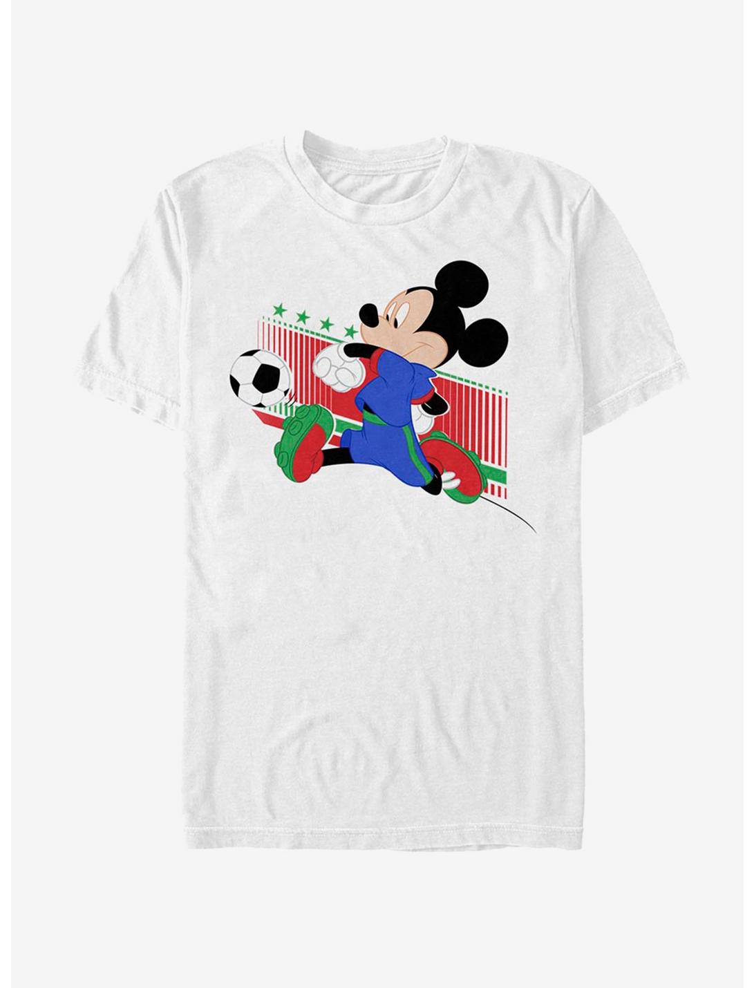 Disney Mickey Mouse Soccer Kick T-Shirt, WHITE, hi-res