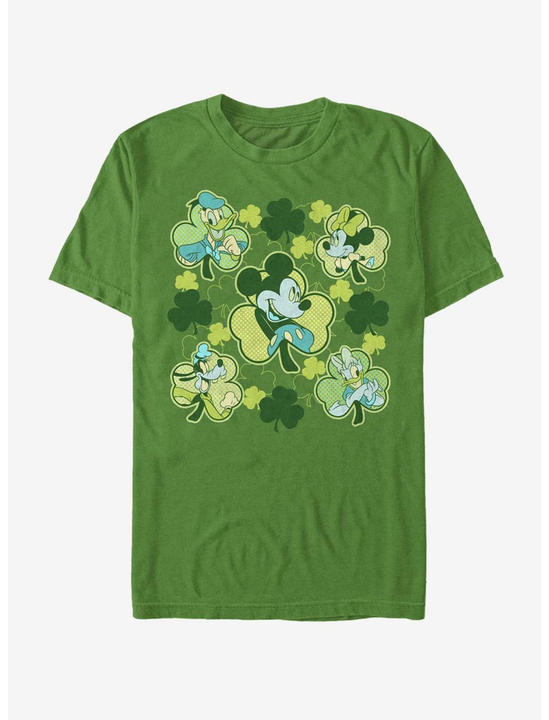 Disney Mickey Mouse Friends Clovers T-Shirt, KELLY, hi-res