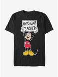 Disney Mickey Mouse Awesome Teacher T-Shirt, BLACK, hi-res