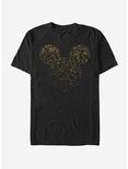 Disney Mickey Mouse Confetti Fill T-Shirt, BLACK, hi-res