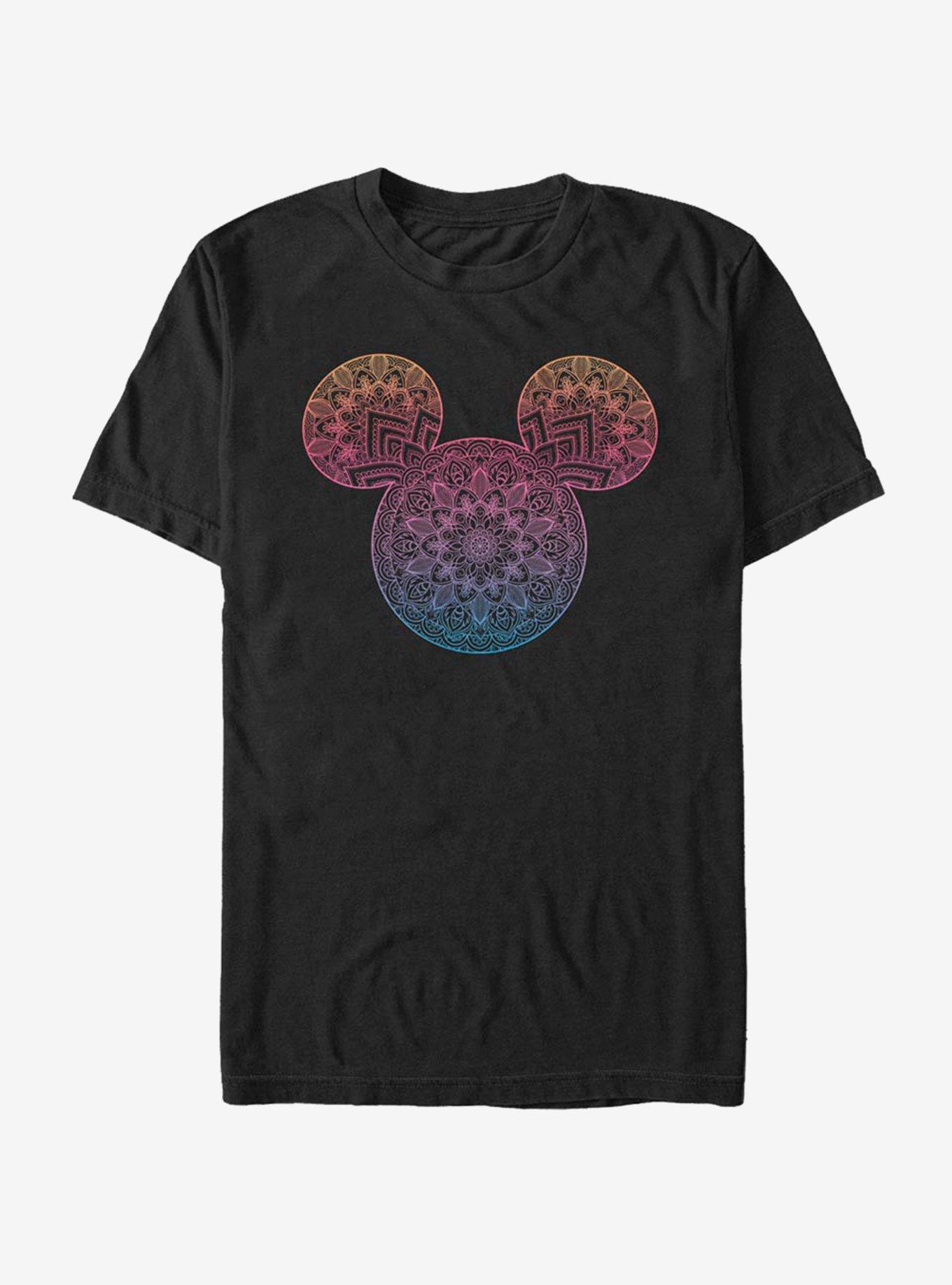 Disney Mickey Mouse Mandala Fill T-Shirt, , hi-res