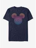 Disney Mickey Mouse Mandala Fill T-Shirt, NAVY, hi-res