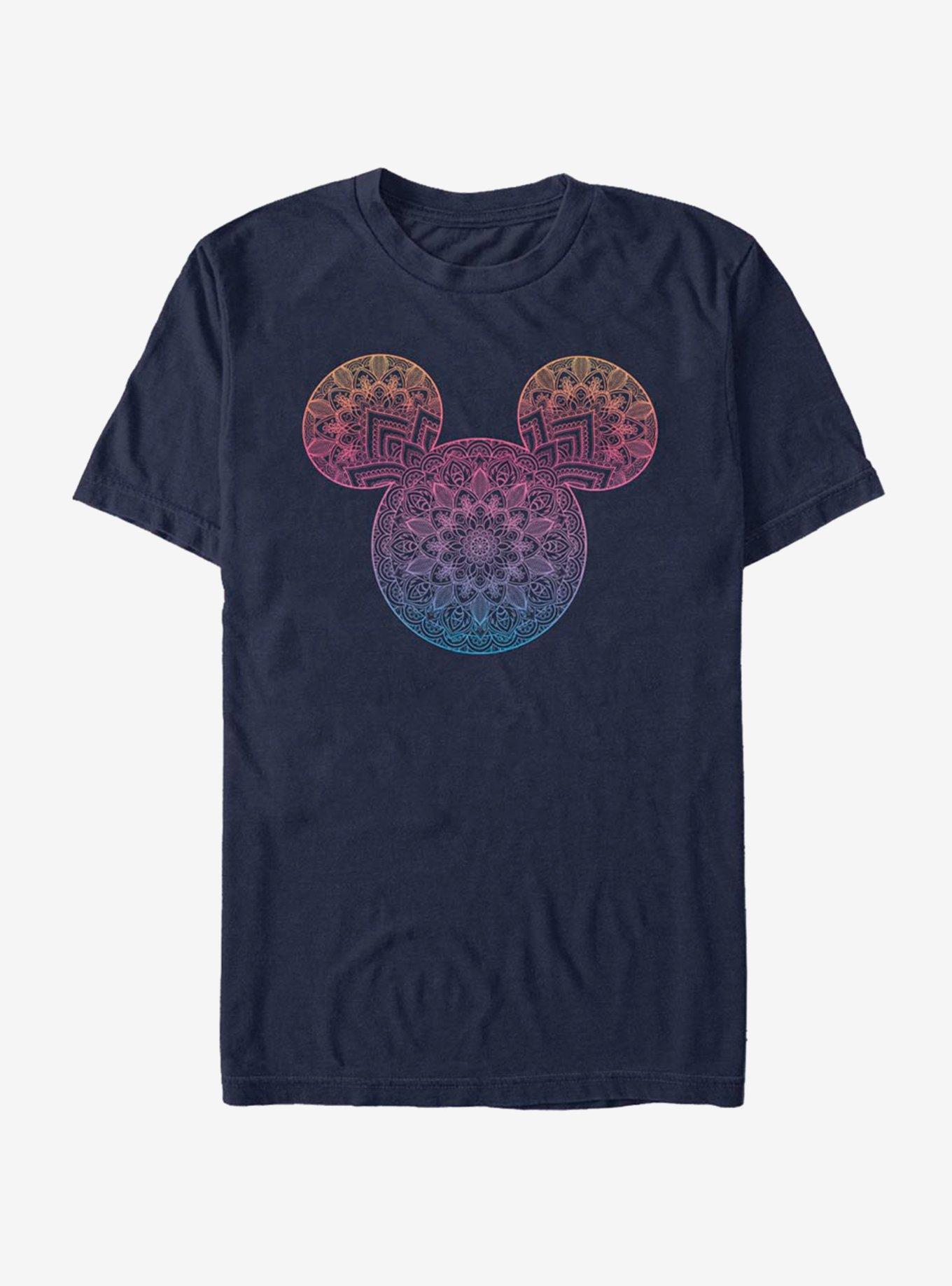 Disney Mickey Mouse Mandala Fill T-Shirt, , hi-res