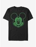 Disney Mickey Mouse Mickey Shamrocks T-Shirt, BLACK, hi-res
