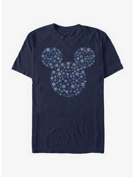 Disney Mickey Mouse Ear Snowflakes T-Shirt, , hi-res