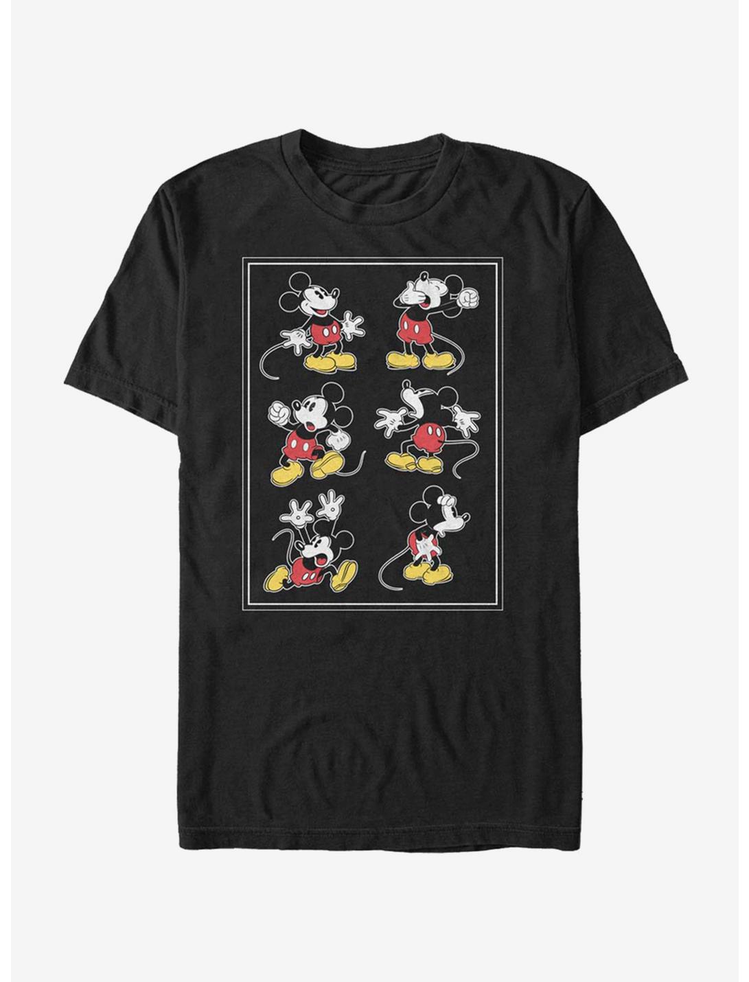 Disney Mickey Mouse Looks T-Shirt, BLACK, hi-res
