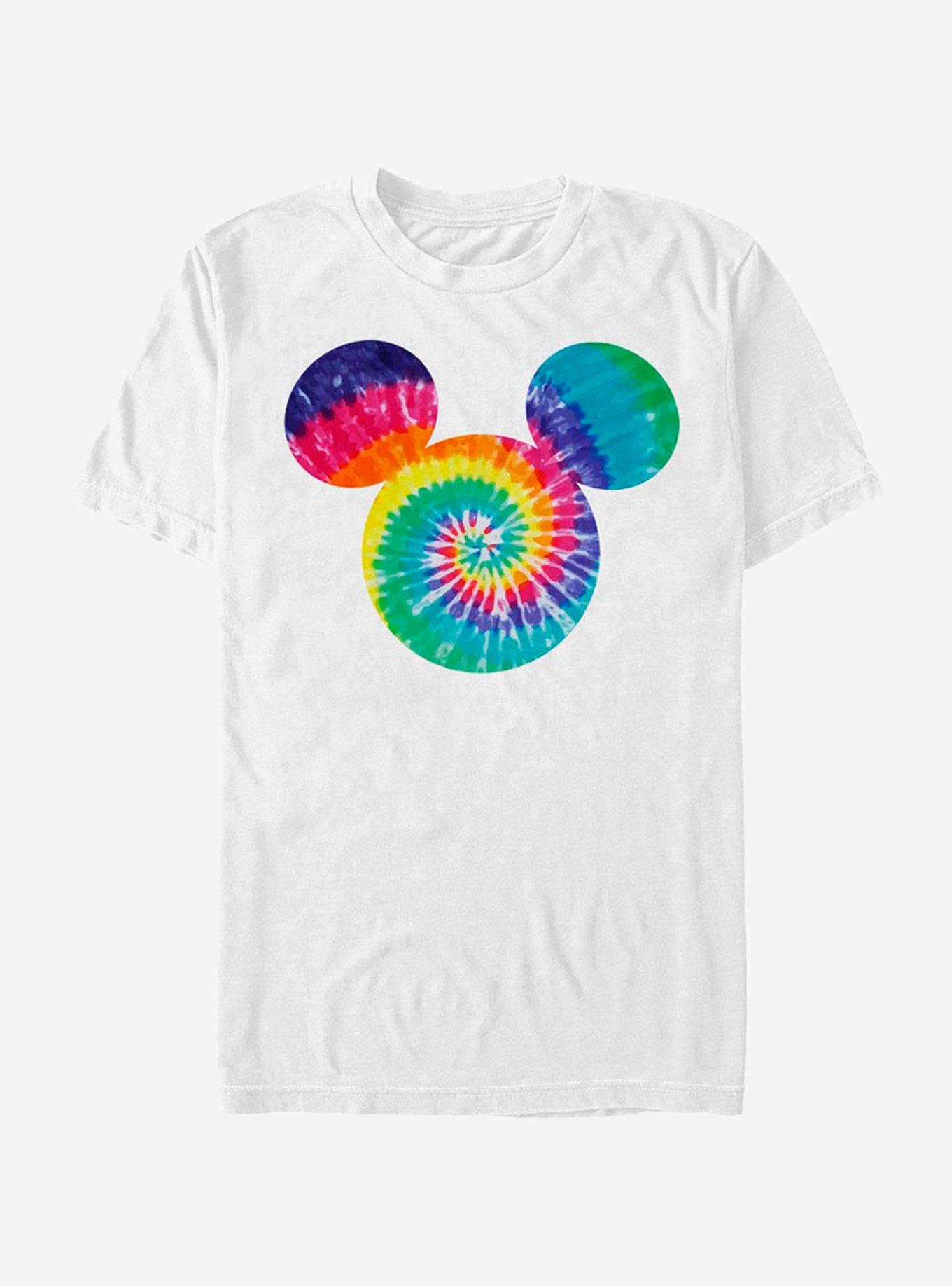 Disney Mickey Mouse Tie Dye Fill T-Shirt, , hi-res
