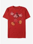 Disney Mickey Mouse Jump T-Shirt, RED, hi-res
