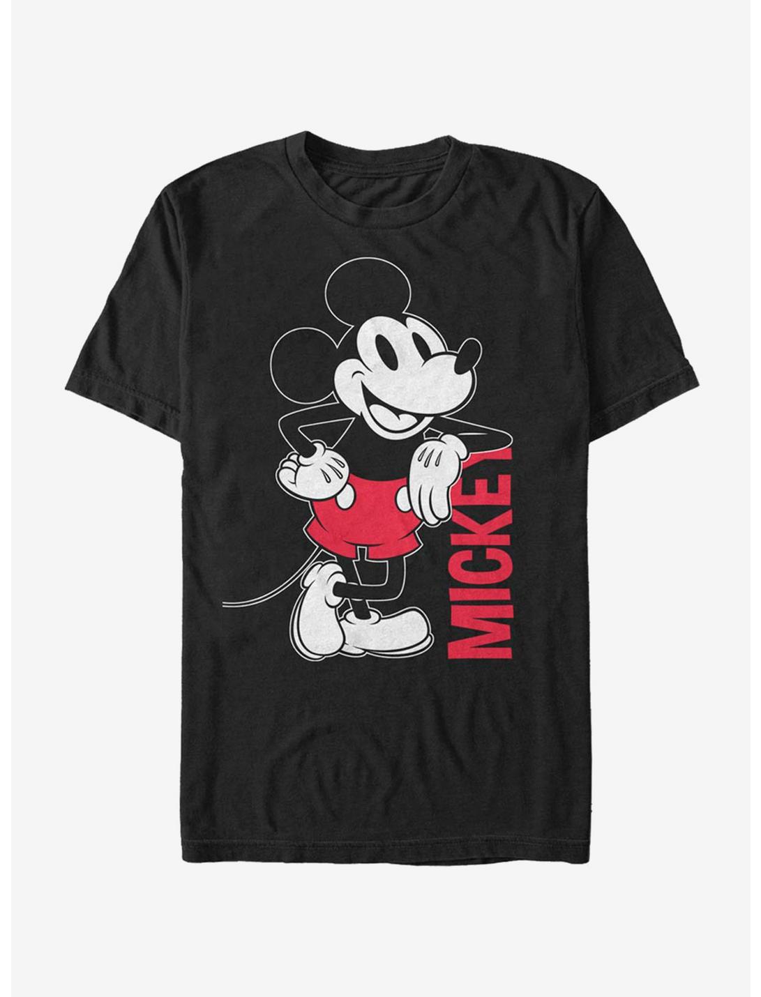 Disney Mickey Mouse Stand Up Mouse T-Shirt, BLACK, hi-res