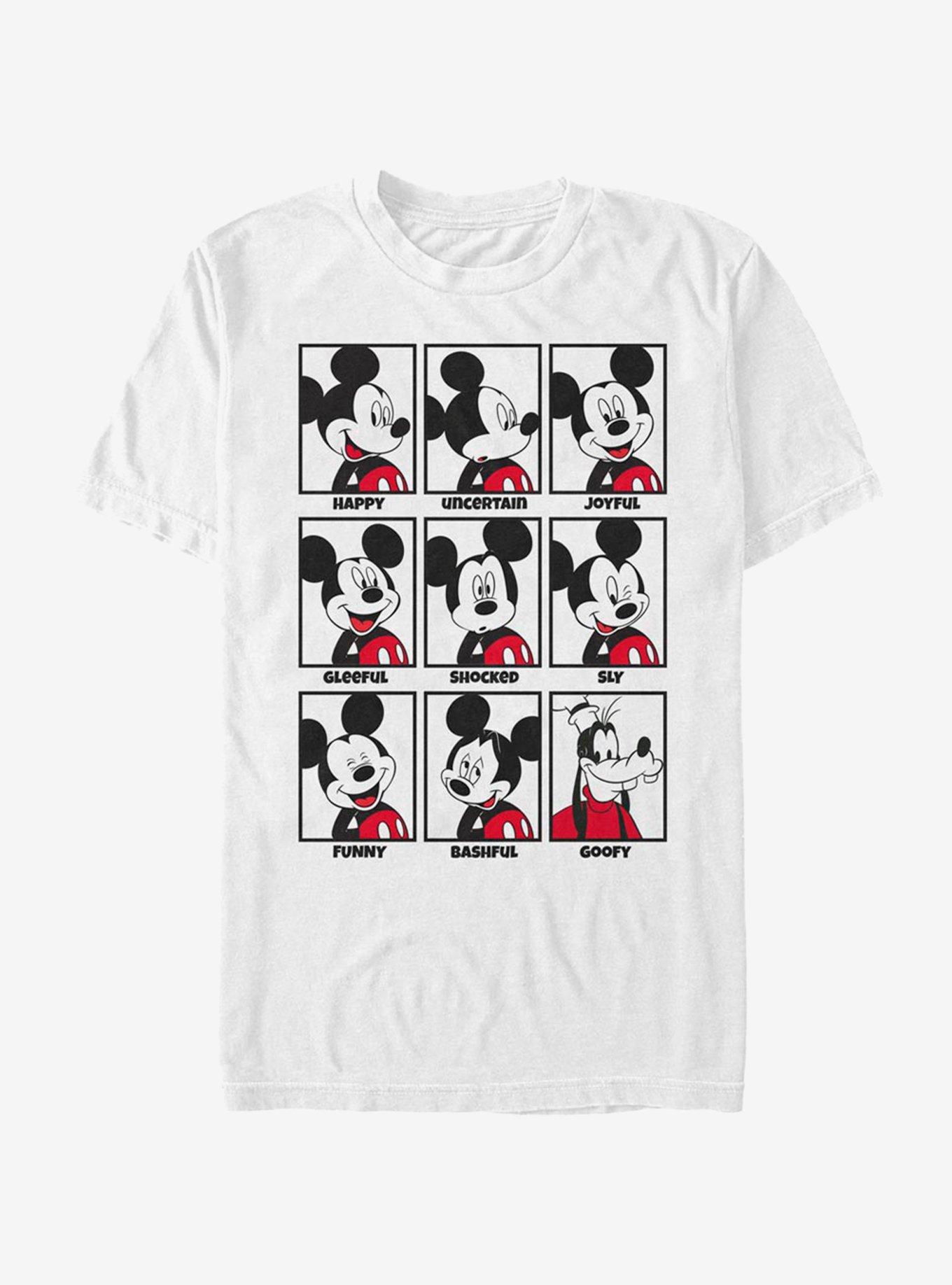 Disney Mickey Mouse Mood T-Shirt, WHITE, hi-res