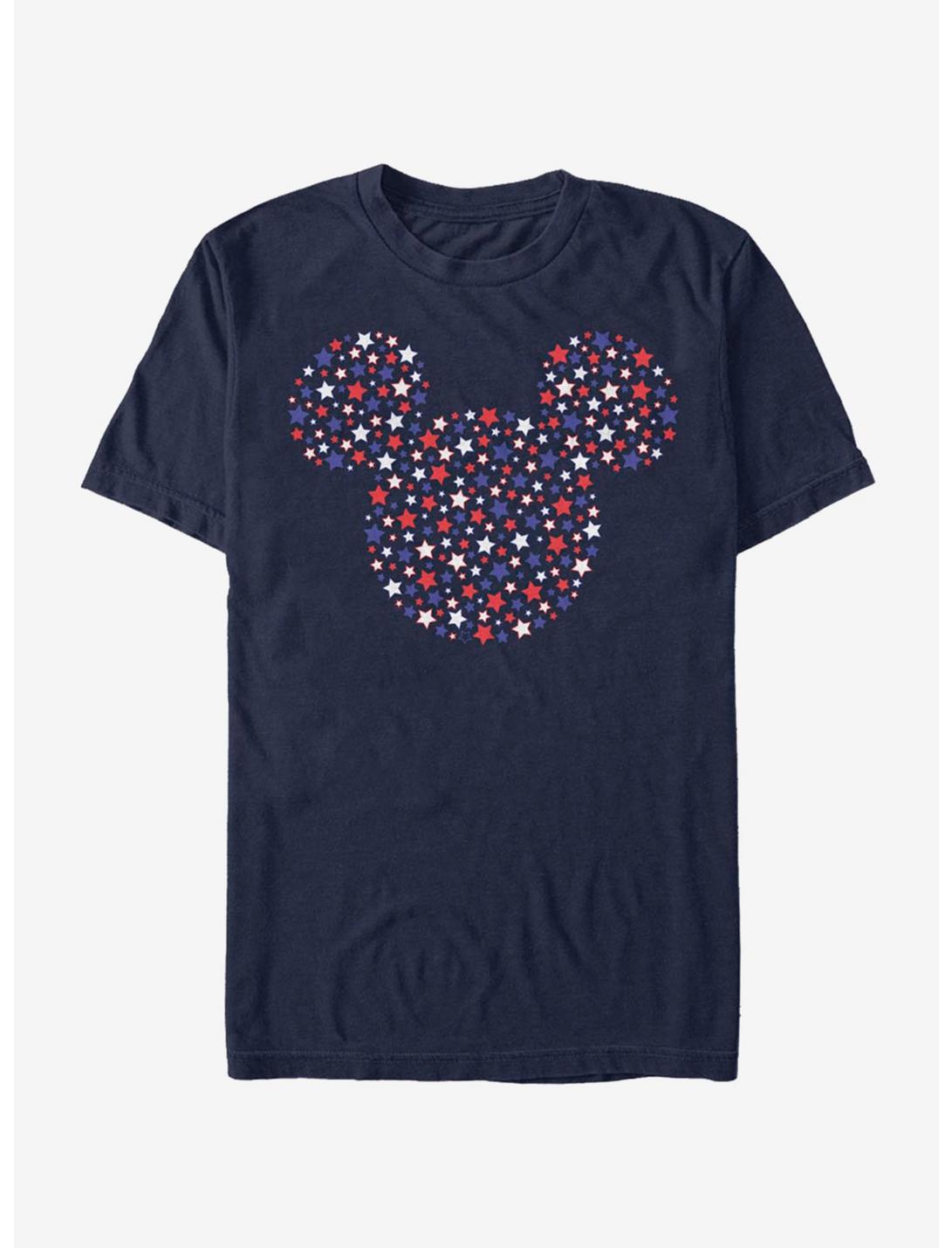 Disney Mickey Mouse Stars and Ears T-Shirt, NAVY, hi-res