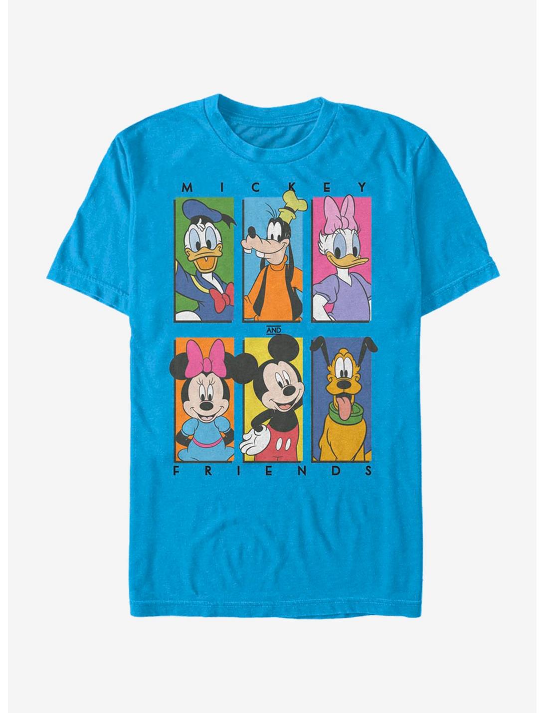 Disney Mickey Mouse Six Up T-Shirt, TURQ, hi-res