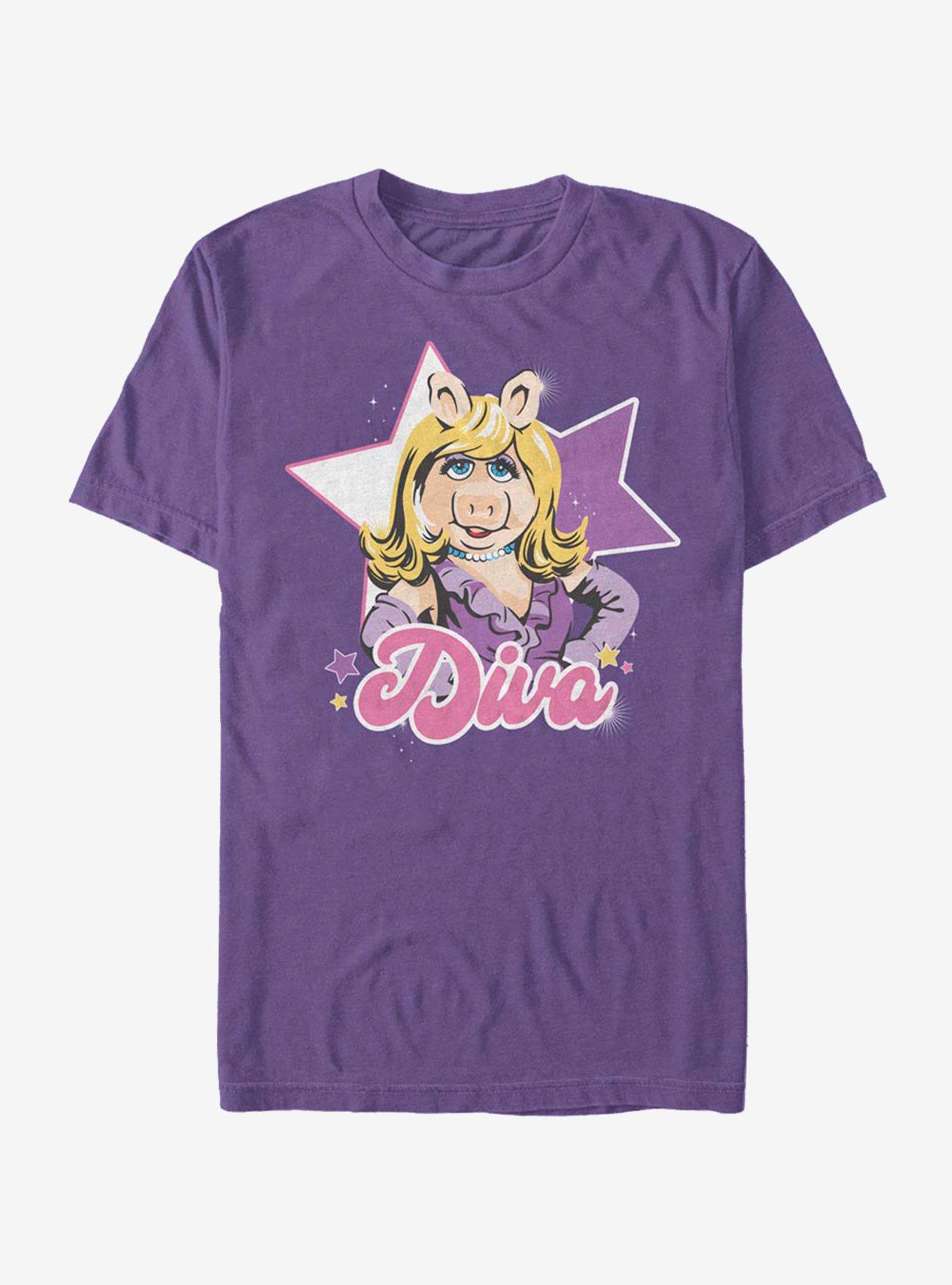 Disney The Muppets Diva Piggy T-Shirt, PURPLE, hi-res