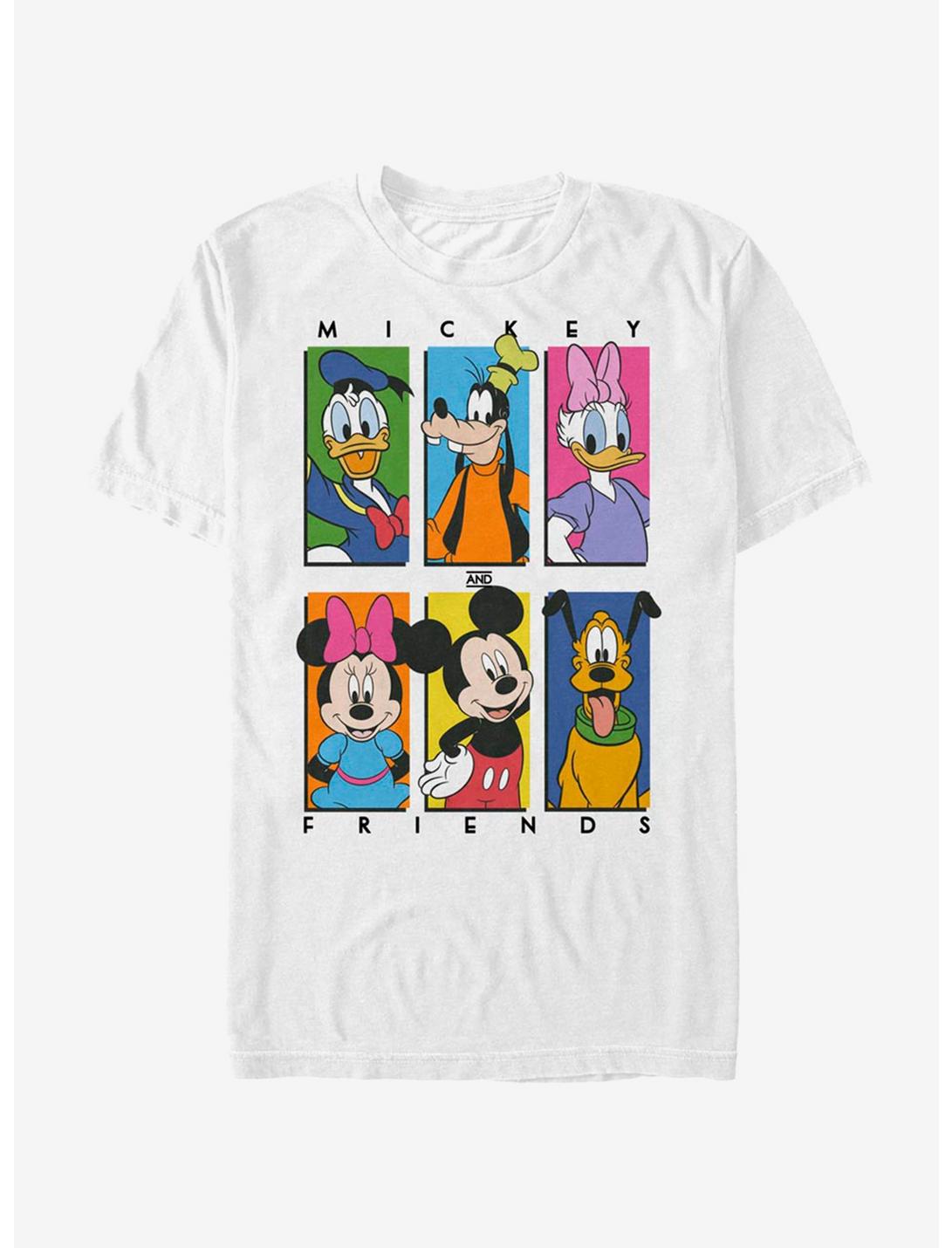 Disney Mickey Mouse Six Up T-Shirt, WHITE, hi-res