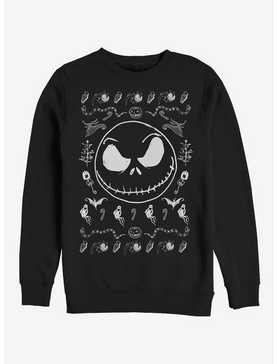 Disney The Nightmare Before Christmas Jack Spooky Pattern Sweatshirt, , hi-res