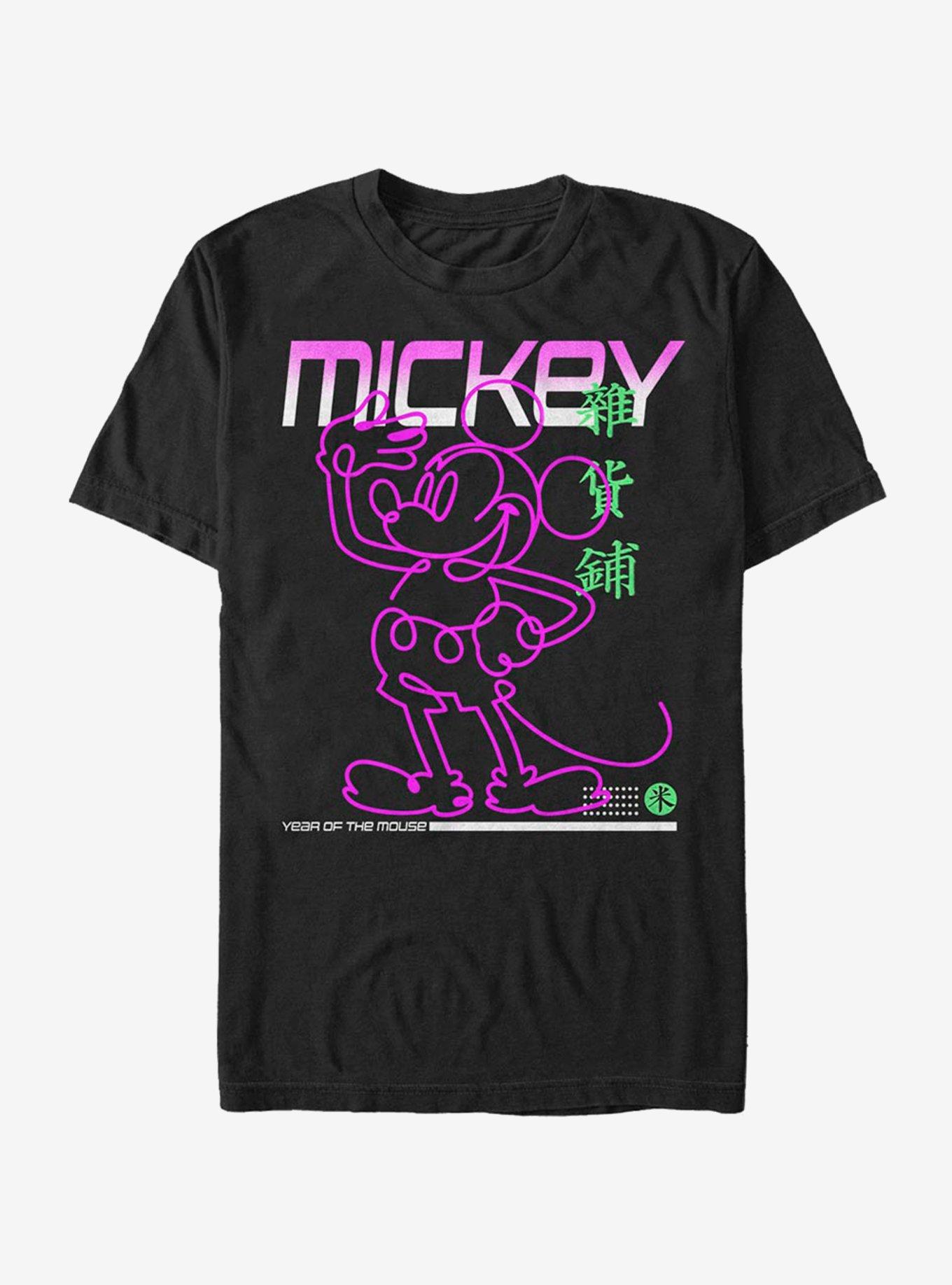 Disney Mickey Mouse Street Glow T-Shirt, , hi-res