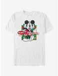 Disney Mickey Mouse Vintage Holiday Mickey T-Shirt, WHITE, hi-res