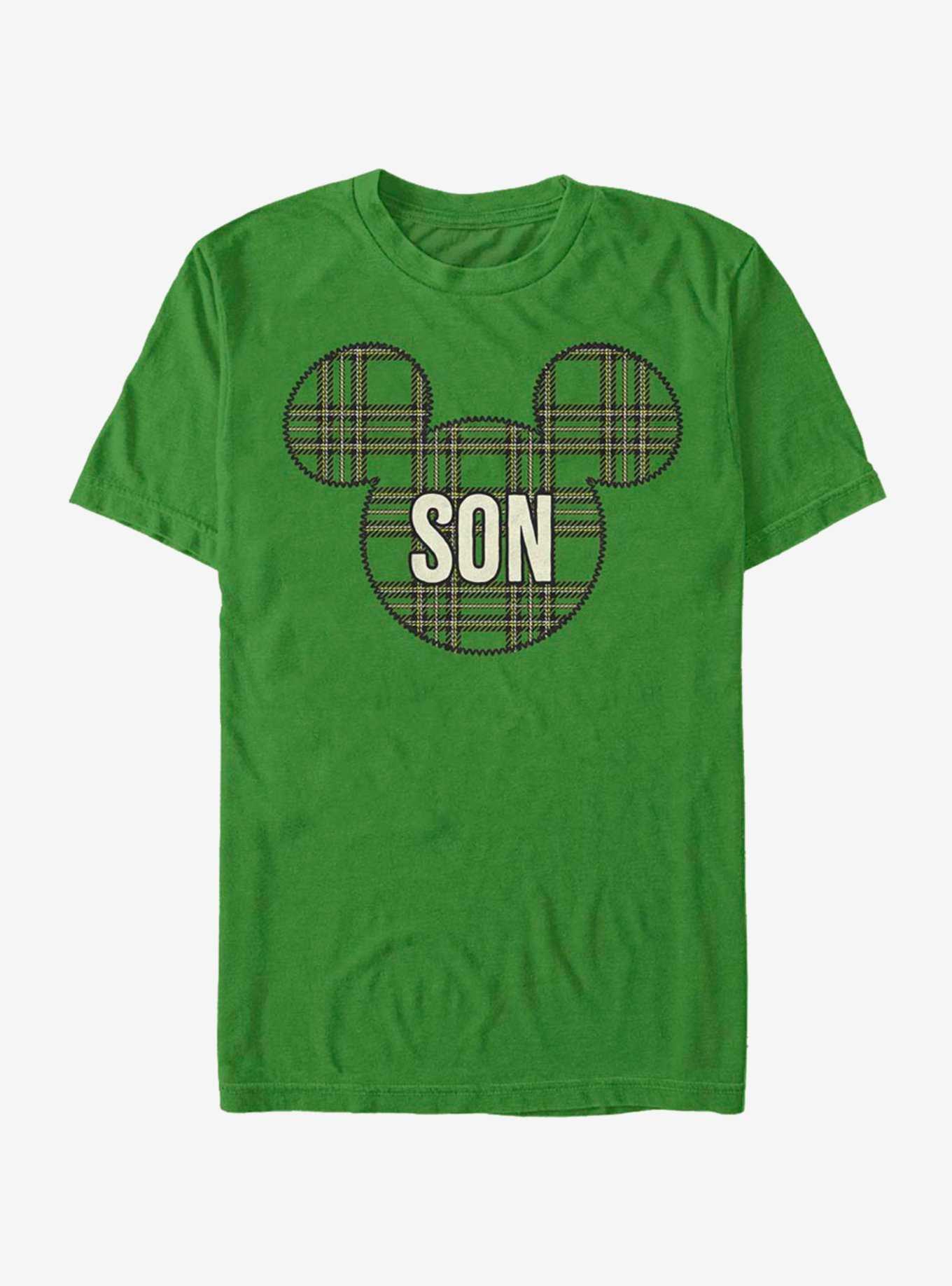 Disney Mickey Mouse Son Holiday Patch T-Shirt, , hi-res