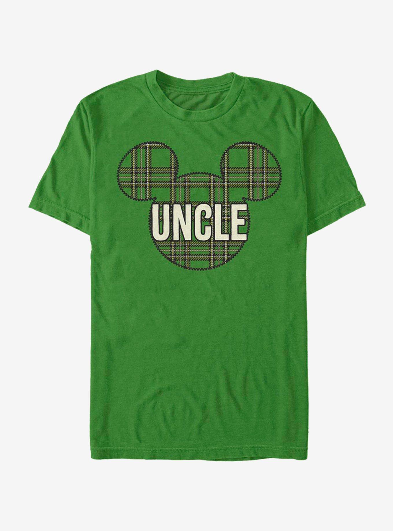 Disney Mickey Mouse Uncle Holiday Patch T-Shirt, , hi-res