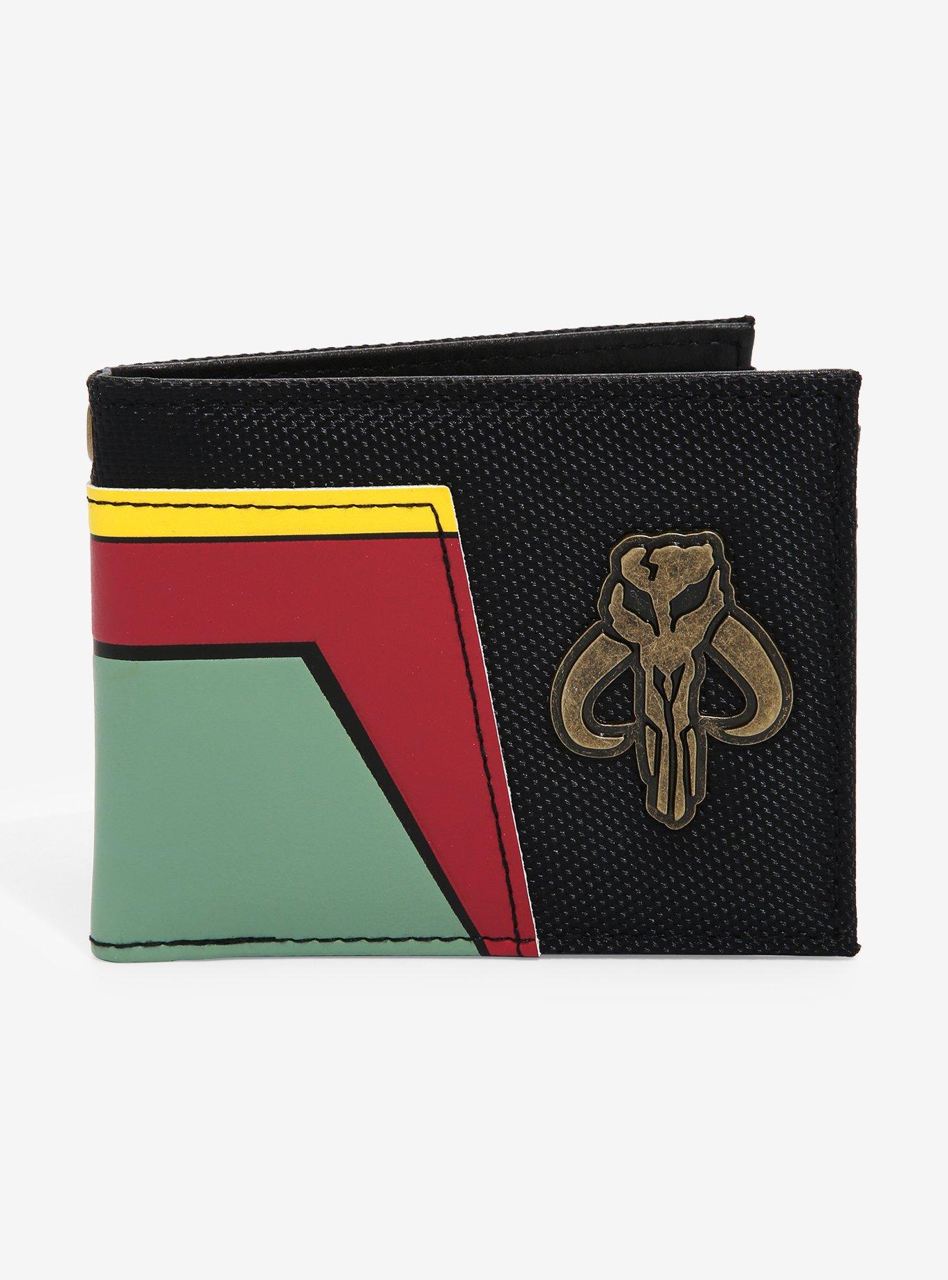 Star Wars Boba Fett Bifold Wallet - BoxLunch Exclusive, , hi-res