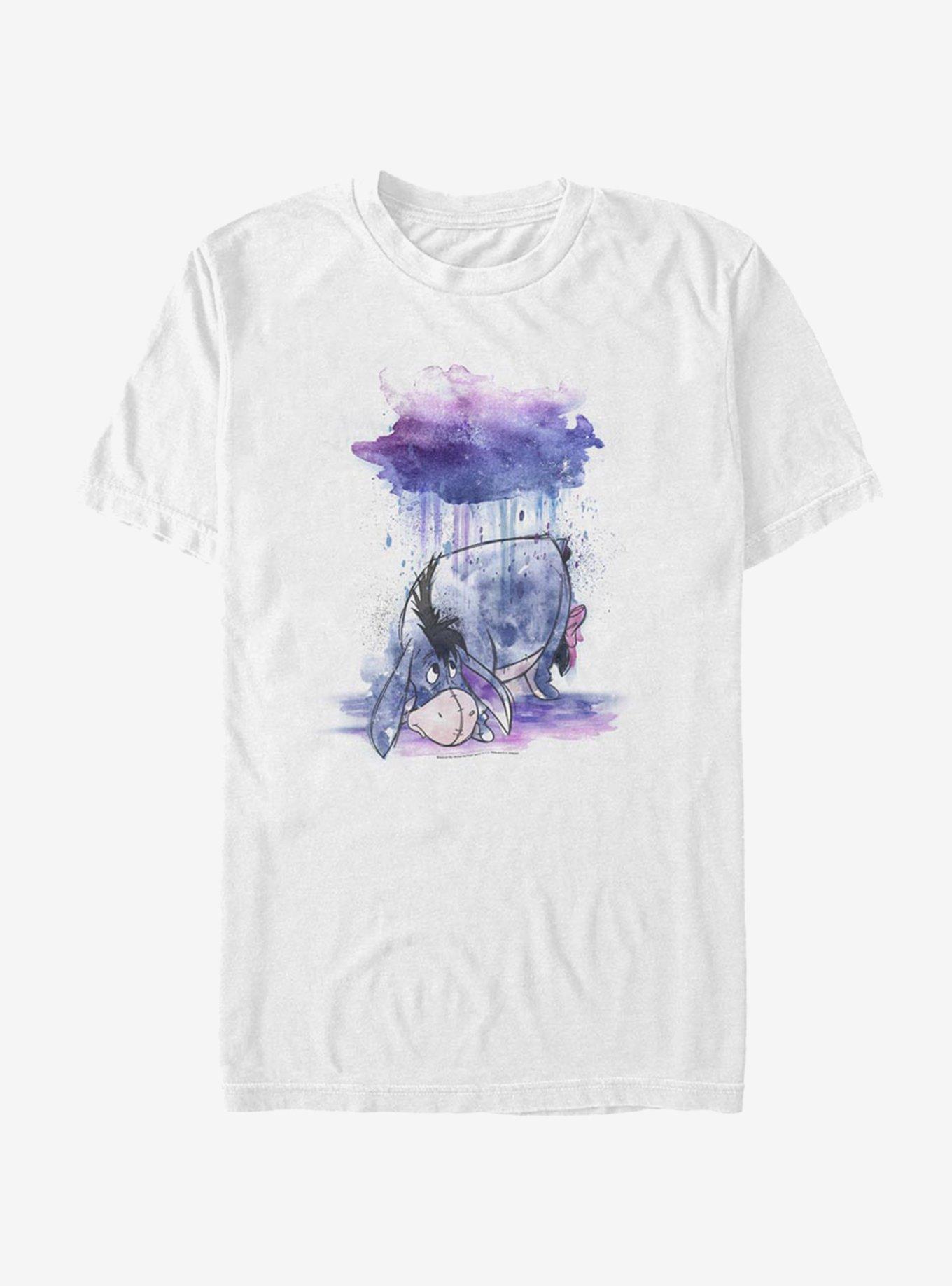 Disney Winnie The Pooh Watercolor Eeyore T-Shirt, , hi-res