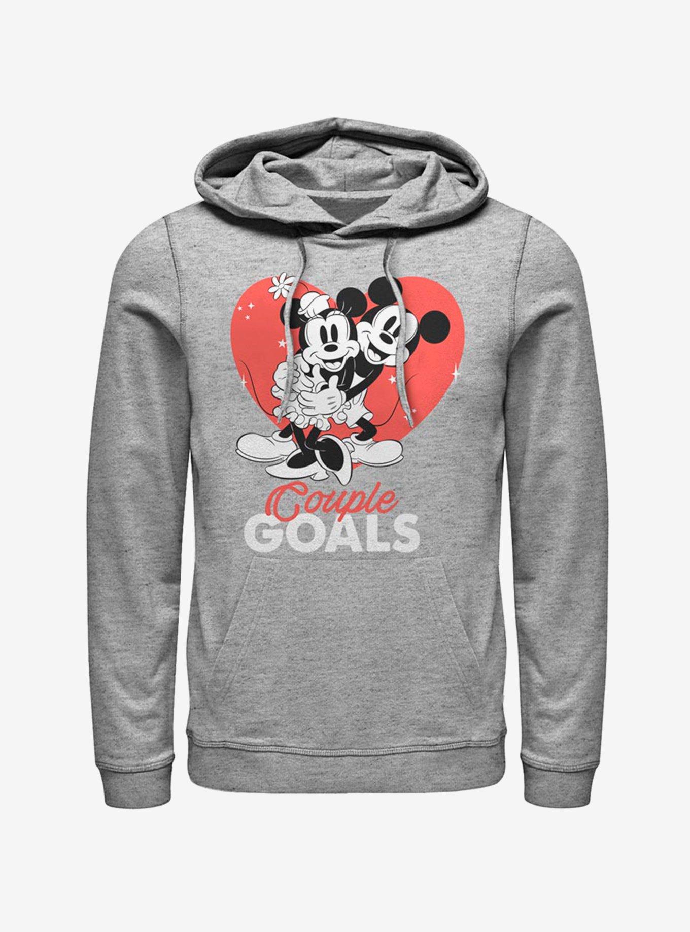 Disney Mickey Mouse & Minnie Mouse Couple Goals Hoodie, ATH HTR, hi-res