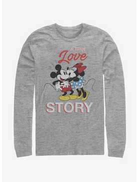 Disney Mickey Mouse True Love Story Long-Sleeve T-Shirt, , hi-res