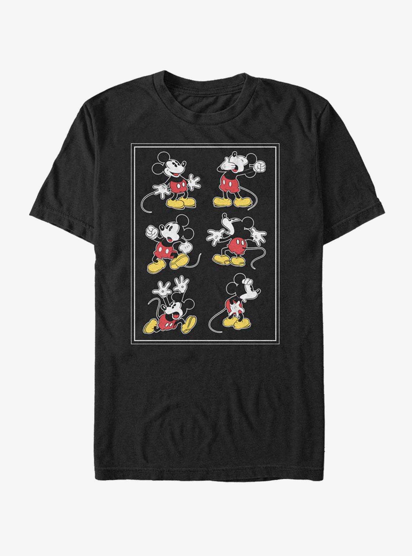 Disney Mickey Mouse Mickey Looks T-Shirt, BLACK, hi-res
