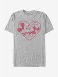 Disney Mickey Mouse & Minnie Mouse Perfect Pair T-Shirt, ATH HTR, hi-res