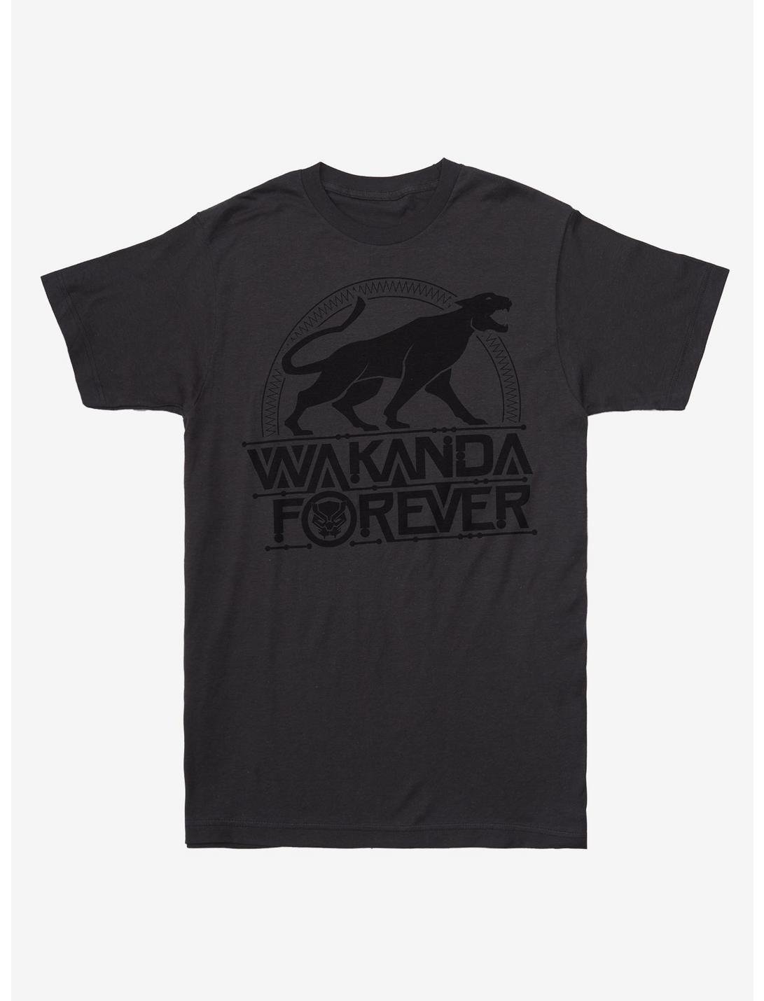 Marvel Black Panther Wakanda Forever T-Shirt, GREY, hi-res