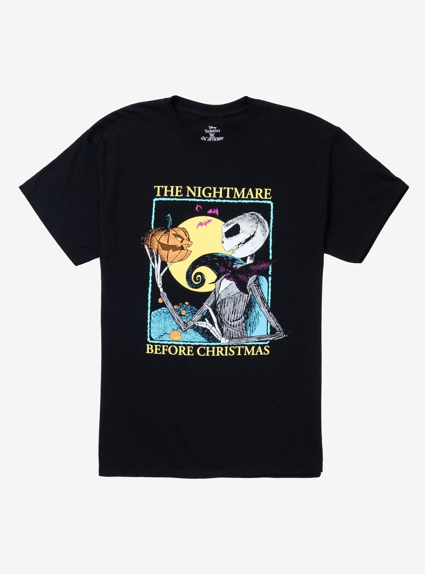 The Nightmare Before Christmas Jack & Pumpkin T-Shirt, MULTI, hi-res
