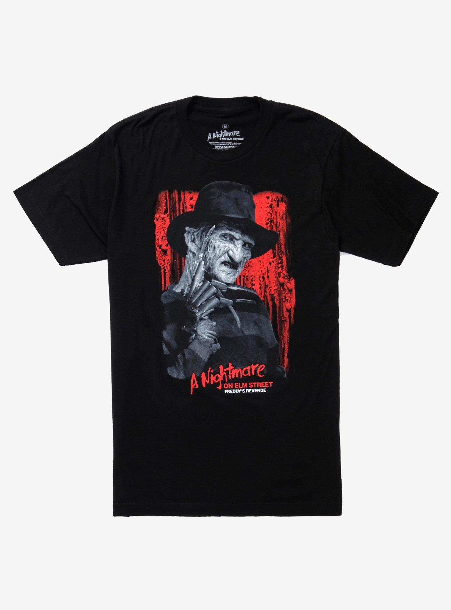 A Nightmare On Elm Street Freddy Portrait T-Shirt, MULTI, hi-res