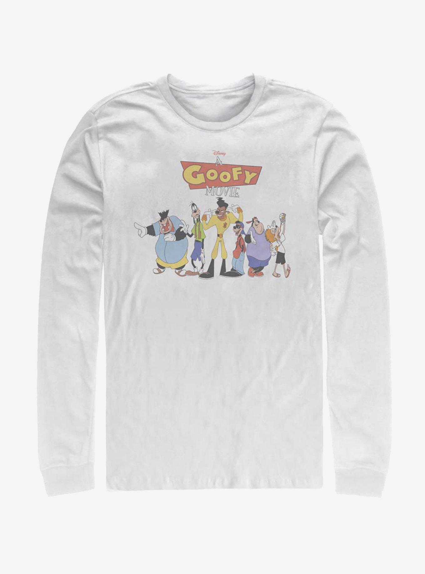 Disney A Goofy Movie Hyuck Hyuck Long-Sleeve T-Shirt, WHITE, hi-res