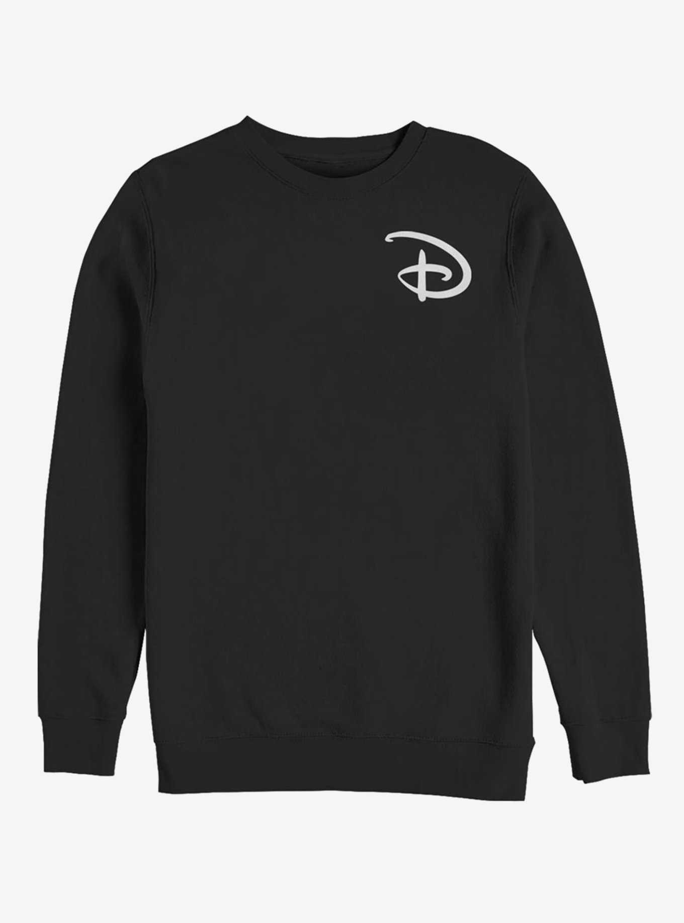 Disney Classic Disney D Pocket Logo Crew Sweatshirt, , hi-res