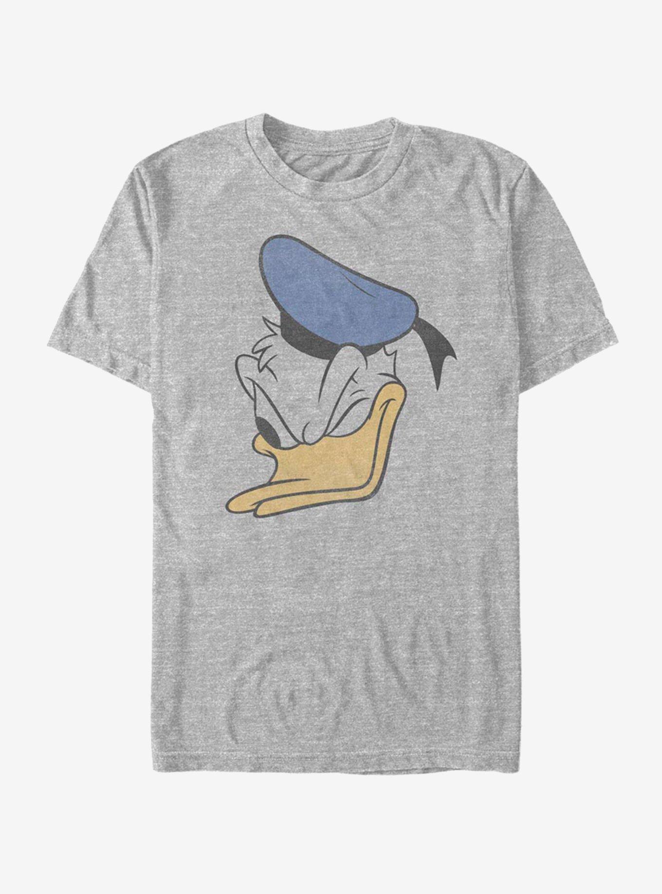 Disney Donald Duck Donald Face T-Shirt, ATH HTR, hi-res