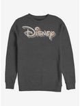 Disney Channel Disney Retro Rainbow Crew Sweatshirt, CHAR HTR, hi-res