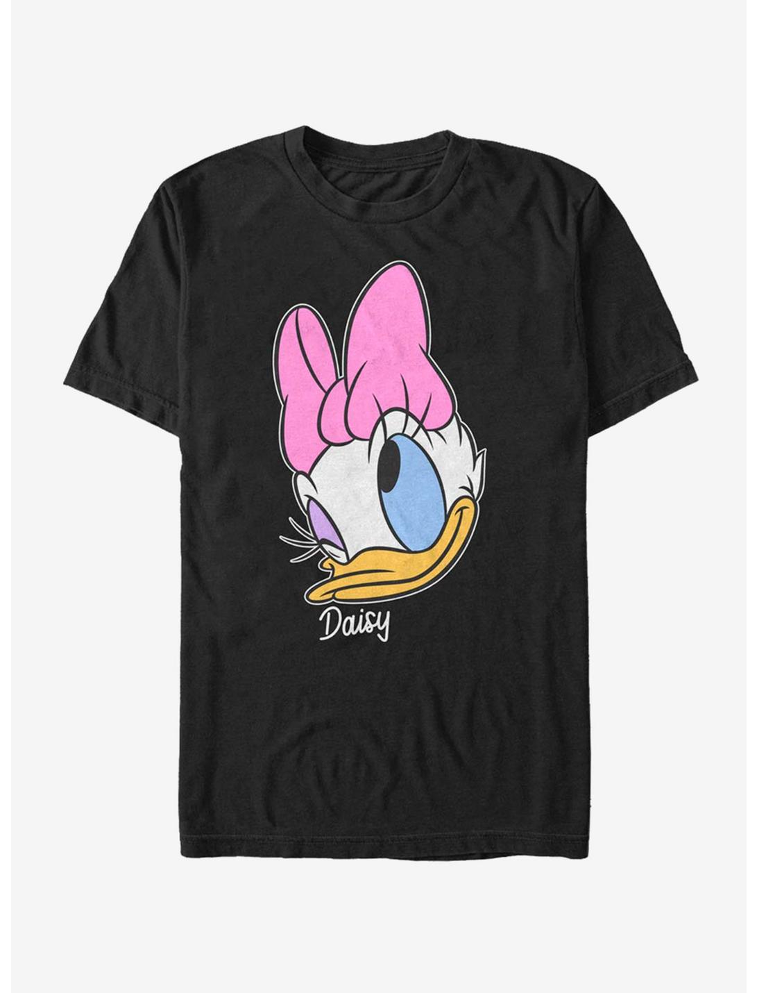 Disney Daisy Duck Big Face T-Shirt, BLACK, hi-res
