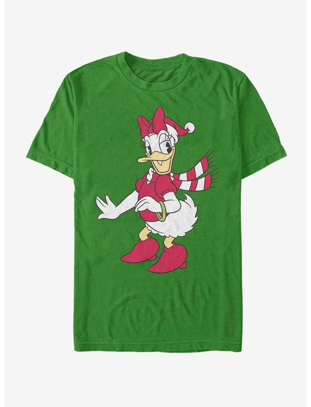 Disney Daisy Duck Holiday Daisy Hat T-Shirt, KELLY, hi-res
