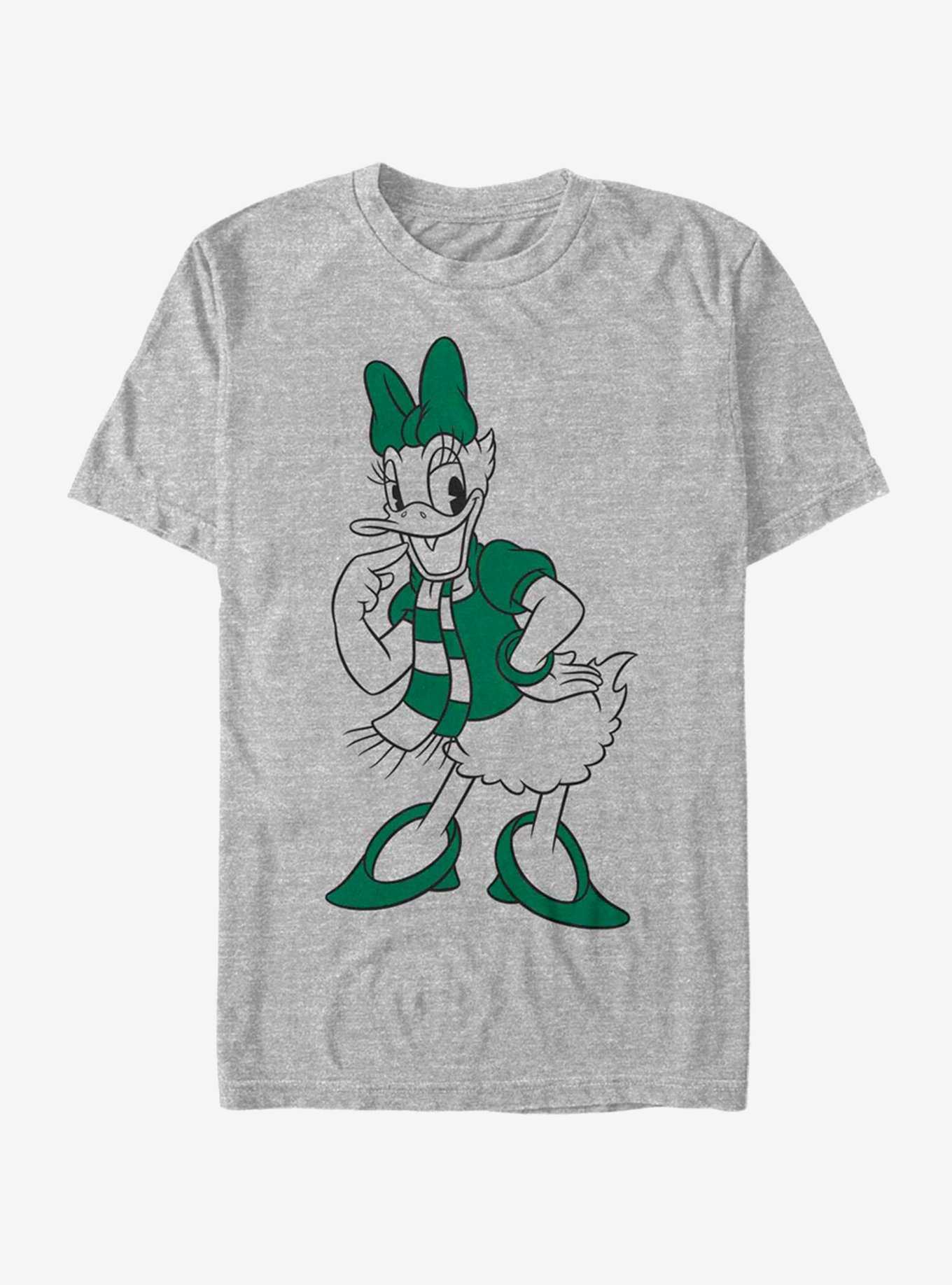 Disney Daisy Duck Holiday Pine Green Daisy T-Shirt, , hi-res