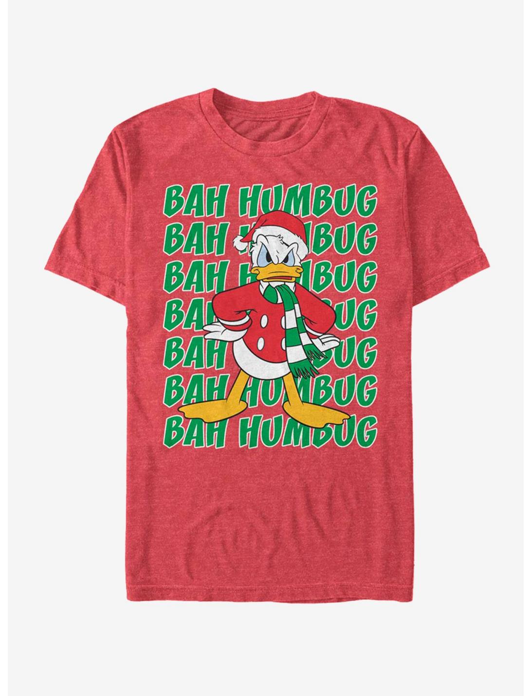 Disney Donald Duck Holiday Donald Scrooge T-Shirt, RED HTR, hi-res