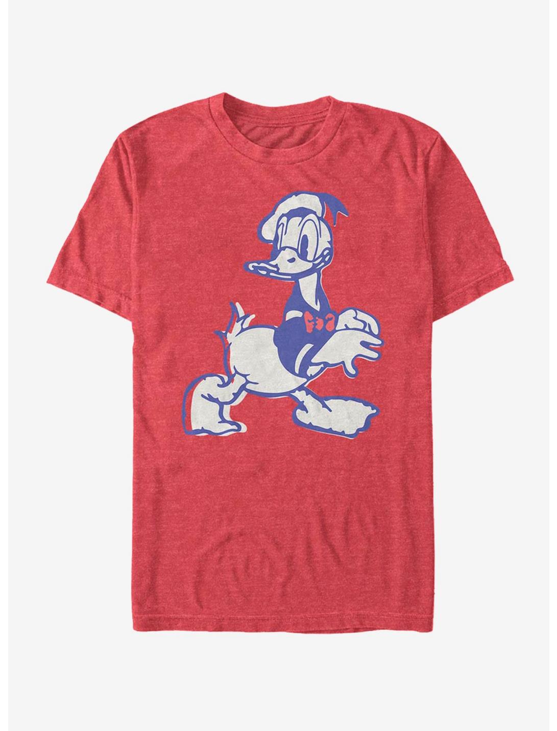 Disney Donald Duck Heritage T-Shirt, RED HTR, hi-res