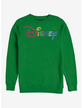 Disney Classic Multicolor Disney Log Crew Sweatshirt, , hi-res