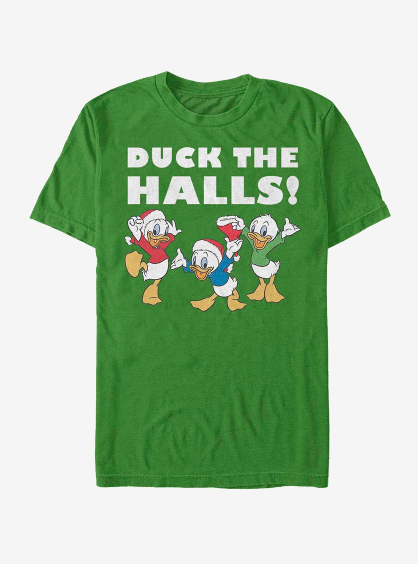 Disney Huey, Dewey & Louie Duck The Halls Holiday T-Shirt, , hi-res