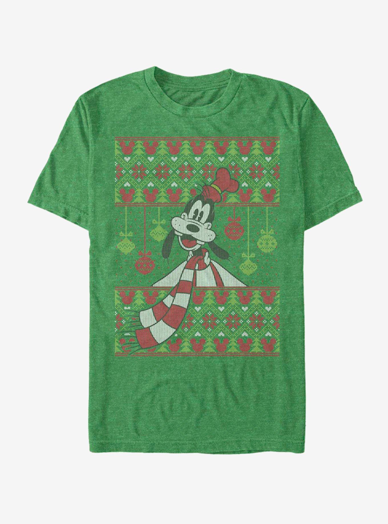 Disney Goofy Holiday Ornament Sweater T-Shirt, KEL HTR, hi-res