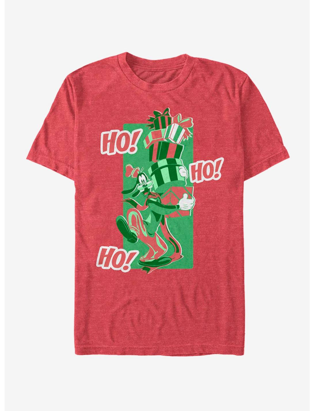 Disney Goofy Holiday Ho Ho A-Hyuk T-Shirt, RED HTR, hi-res