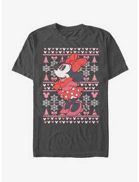 Disney Minnie Mouse Holiday Winter Sweater T-Shirt, , hi-res