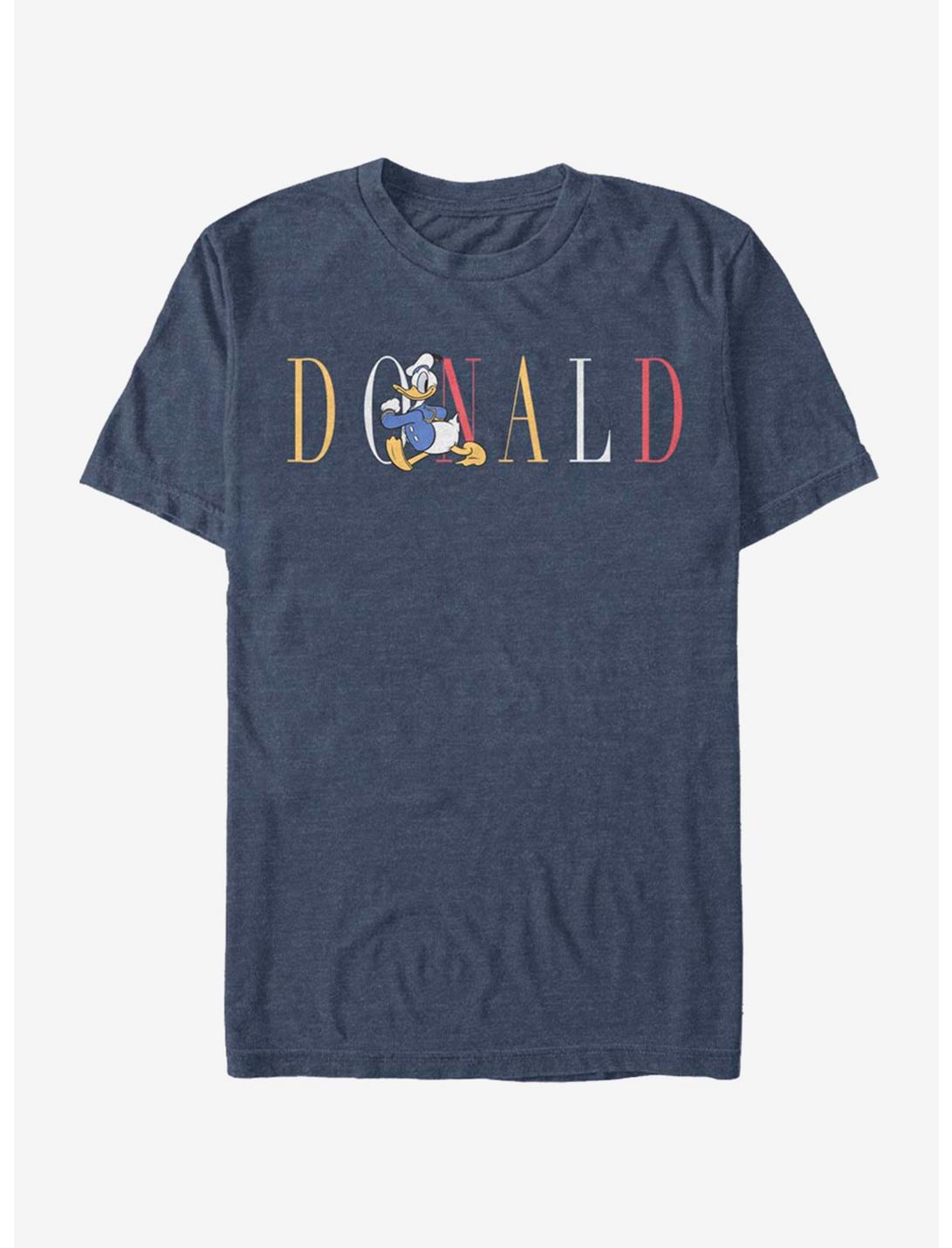 Disney Donald Duck Fashion T-Shirt, NAVY HTR, hi-res