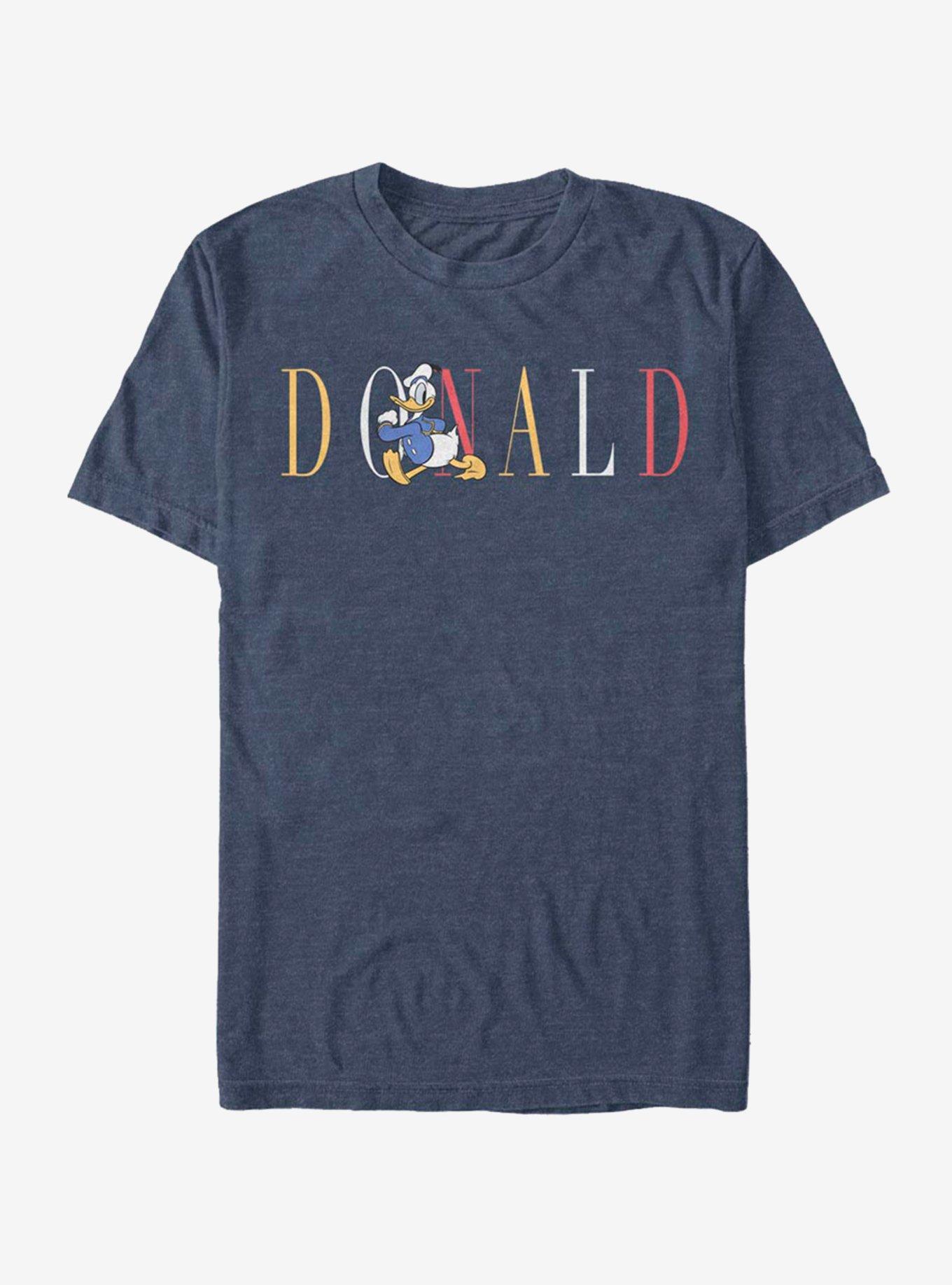 Disney Donald Duck Fashion T-Shirt, NAVY HTR, hi-res