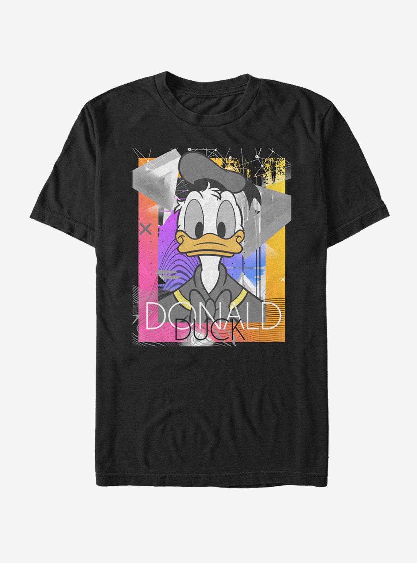 Disney Donald Duck Eighties Duck T-Shirt, BLACK, hi-res